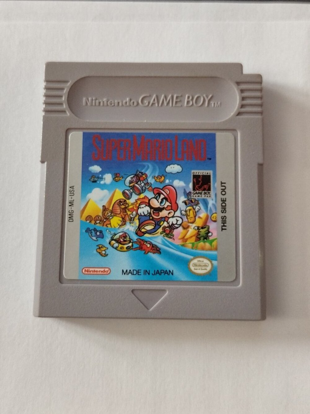 Vintage 1989 Super Mario Land for Game Boy, WORKING CONDITION, includes case